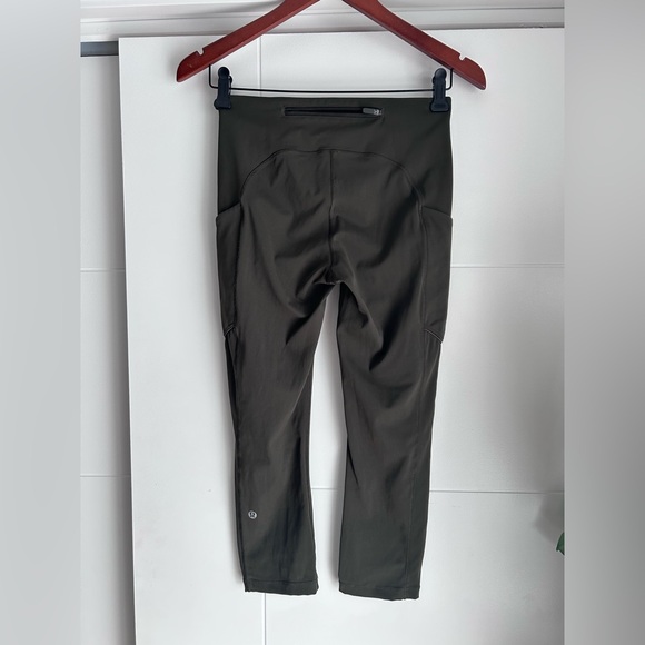 Lululemon Time To Sweat Crop *23"
Dark Olive - Picture 6 of 8